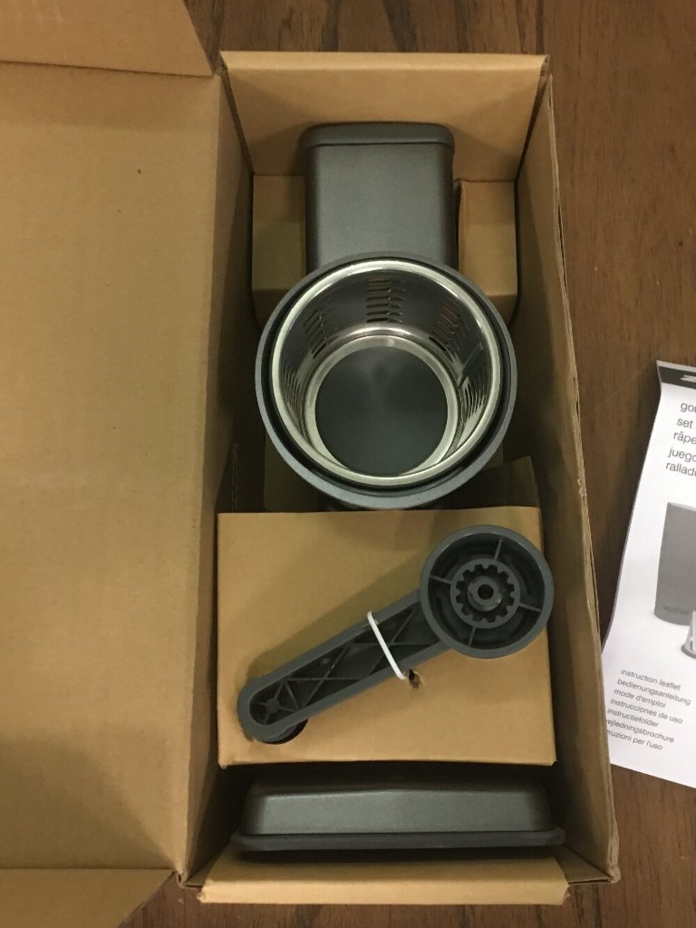 Zyliss Gourmet Drum Grater w/ 1 drum in Box